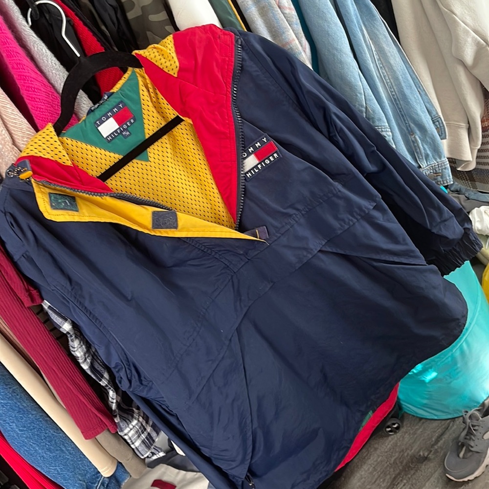 Retro Tommy Hilfiger half zip